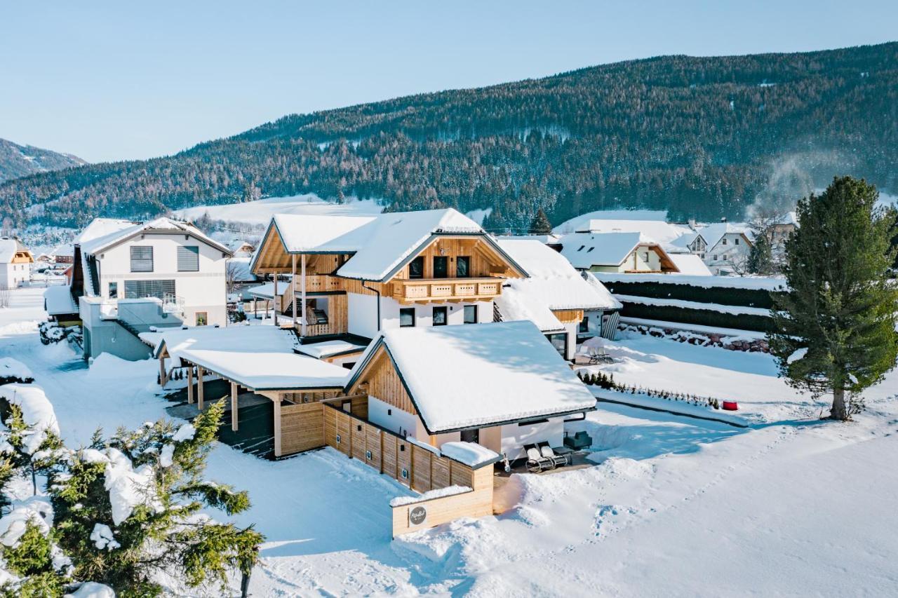 Pistenblick Alpin Sankt Margarethen im Lungau Esterno foto